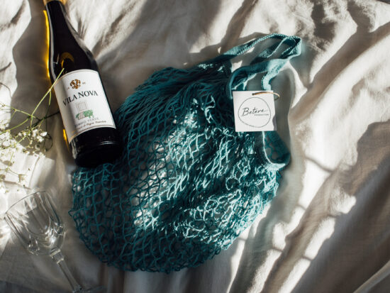 Alternative view of Frans nettasje met korte handvatten