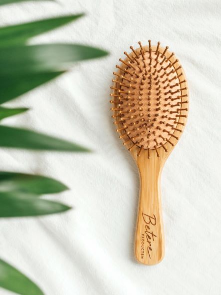 Auckland vijver aan de andere kant, Bamboe haarborstel - Betere producten