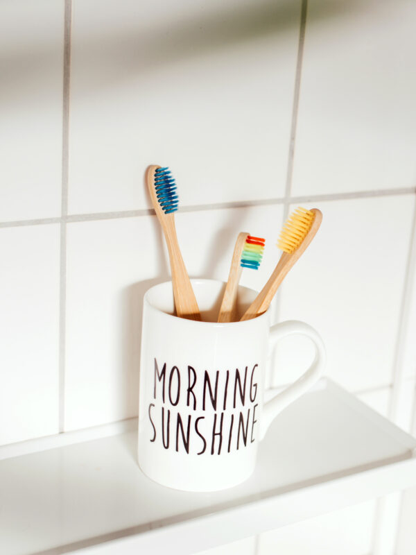 Tandenborstels van bamboe