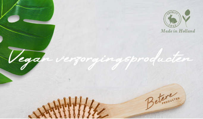 Veganistische verzorgingsproducten