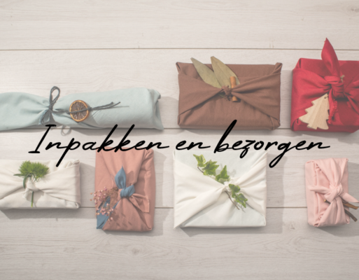 Duurzame cadeaus; Inpakken en bezorgen
