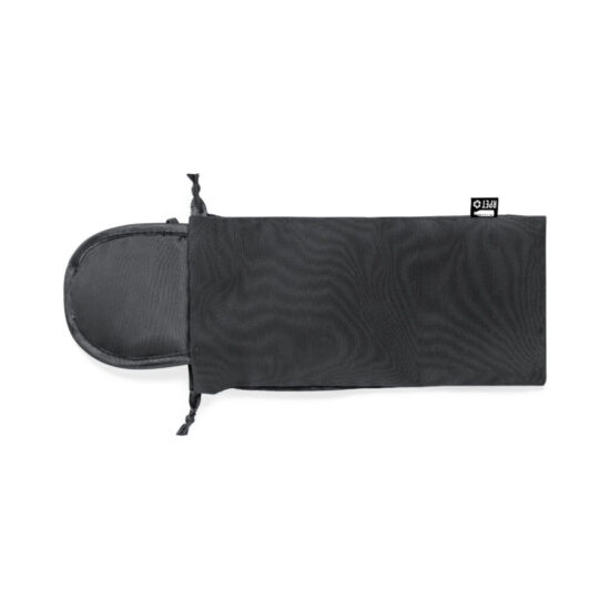 Alternative view of Zwart Slaapmasker van Gerecycled RPET met Zakje