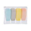 Reisset met 4 Reisflesjes 60 ml in Transparante Toilettas - Afbeelding 3